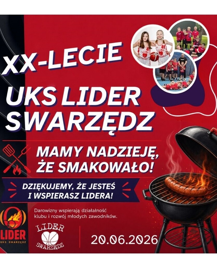 Darowizna 20lecie cegiełka Grill 10,00 zł